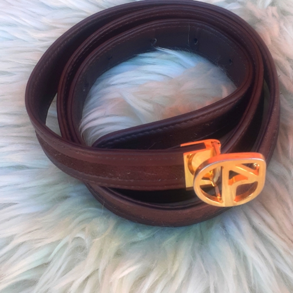 Nazareno Gabrielli Vintage leather Belt